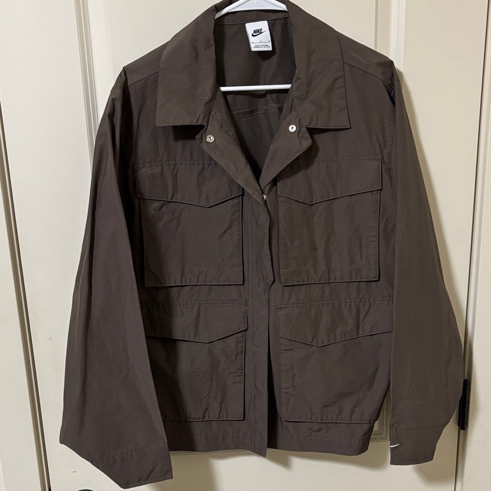 Nike Women’s Dark Brown Military Jacket